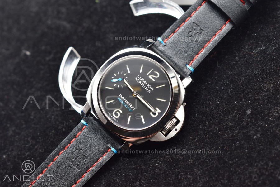 PAM724 America's Cup L.E SS/LE Black HWF A6497