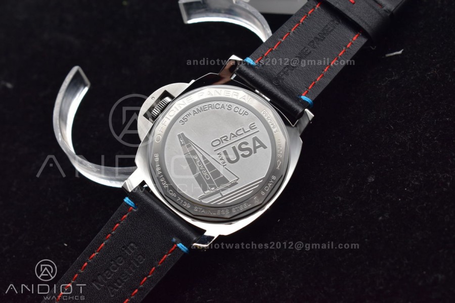 PAM724 America's Cup L.E SS/LE Black HWF A6497