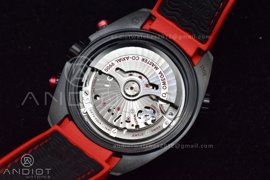 OM Factory Best Edition Omega Planet Ocean Chronograph with Functional 3:00 Subdial Counter Volvo Ocean 2017/2018 Race Deep Black Edition