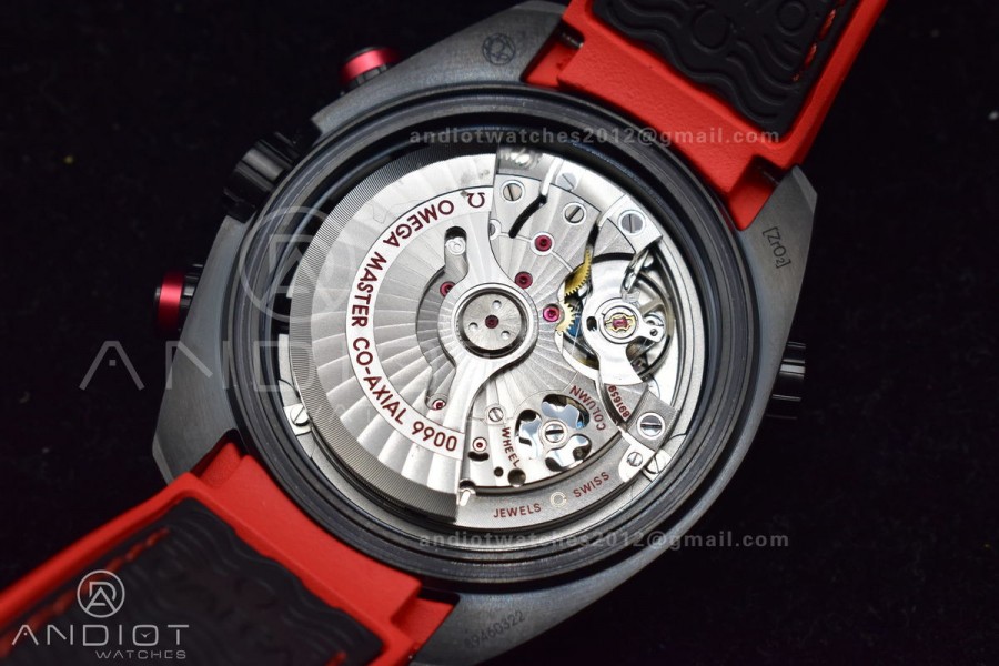 OM Factory Best Edition Omega Planet Ocean Chronograph with Functional 3:00 Subdial Counter Volvo Ocean 2017/2018 Race Deep Black Edition