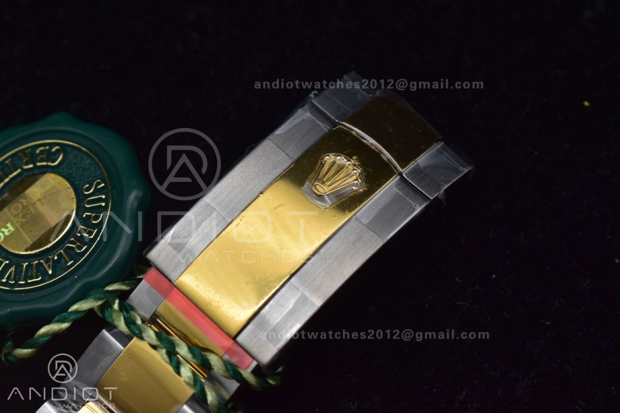 DateJust 41 126333 904L SS/YG VSF 1:1 Best Edition YG Dial on Oyster Bracelet VS3235