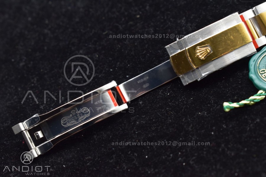 DateJust 41 126333 904L SS/YG VSF 1:1 Best Edition YG Dial on Oyster Bracelet VS3235