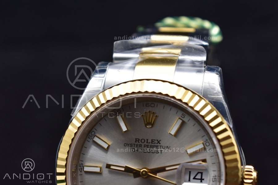 DateJust 41 126333 904L SS/YG VSF 1:1 Best Edition Silver Dial on Oyster Bracelet VS3235