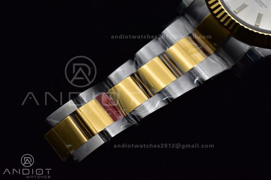 DateJust 41 126333 904L SS/YG VSF 1:1 Best Edition Silver Dial on Oyster Bracelet VS3235