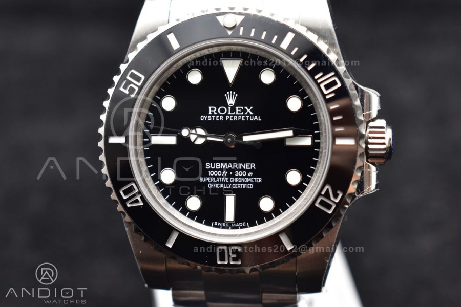 Submariner 114060 No Date BP Best Edition on SS Bracelet 