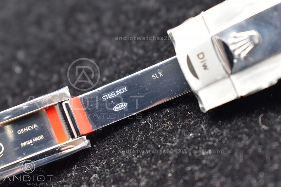 DateJust 41 126334 DIWF 1:1 Best Edition 904L Steel Grey Stick Dial on Jubilee Bracelet SA3235