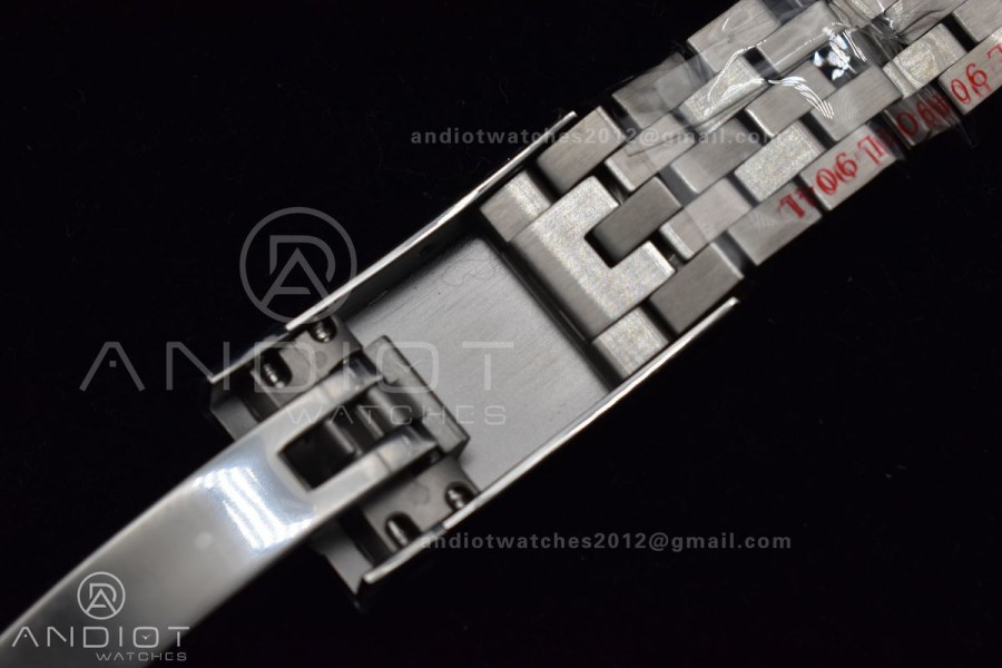 DateJust 41 126334 DIWF 1:1 Best Edition 904L Steel Grey Stick Dial on Jubilee Bracelet SA3235