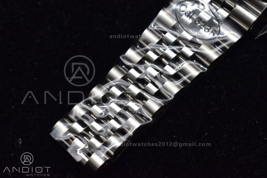 DateJust 41 126334 DIWF 1:1 Best Edition 904L Steel White Stick Dial on Jubilee Bracelet SA3235