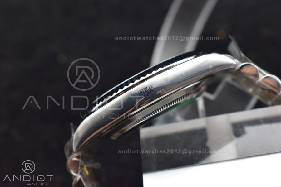 DateJust 41 126334 DIWF 1:1 Best Edition 904L Steel Blue Stick Dial on Jubilee Bracelet SA3235