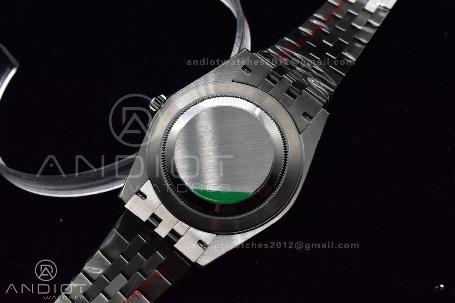 DateJust 41 126334 DIWF 1:1 Best Edition 904L Steel Blue Stick Dial on Jubilee Bracelet SA3235