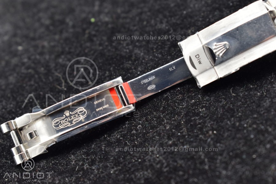 DateJust 41 126334 DIWF 1:1 Best Edition 904L Steel Black Stick Dial on Jubilee Bracelet SA3235