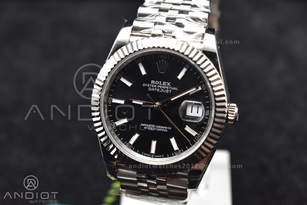 DateJust 41 126334 DIWF 1:1 Best Edition 904L Stee...