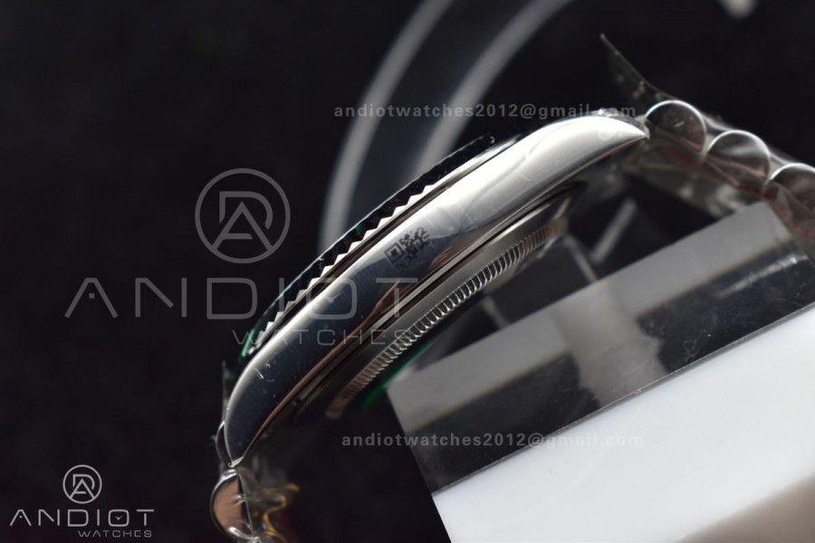 DateJust 41 126334 DIWF 1:1 Best Edition 904L Steel Black Stick Dial on Jubilee Bracelet SA3235