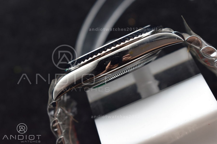 DateJust 41 126334 DIWF 1:1 Best Edition 904L Steel Green Dial Arabic Marker on Jubilee Bracelet SA3235