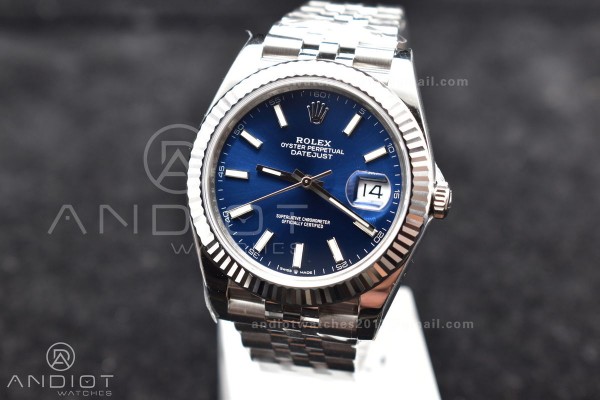 DateJust 41 126334 904L SS VSF 1:1 Best Edition Bl...