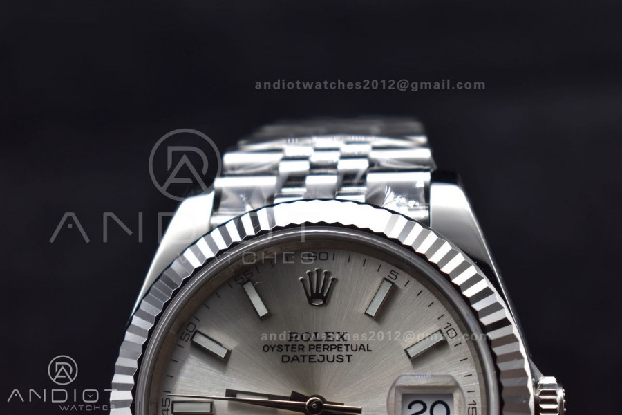 DateJust 41 126334 904L SS VSF 1:1 Best Edition Silver Dial on Jubilee  Bracelet VS3235