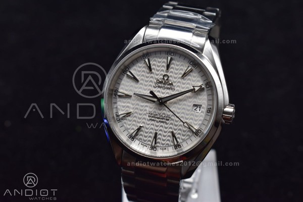 Aqua Terra 150M SS VSF 1:1 Best Edition White Wave...