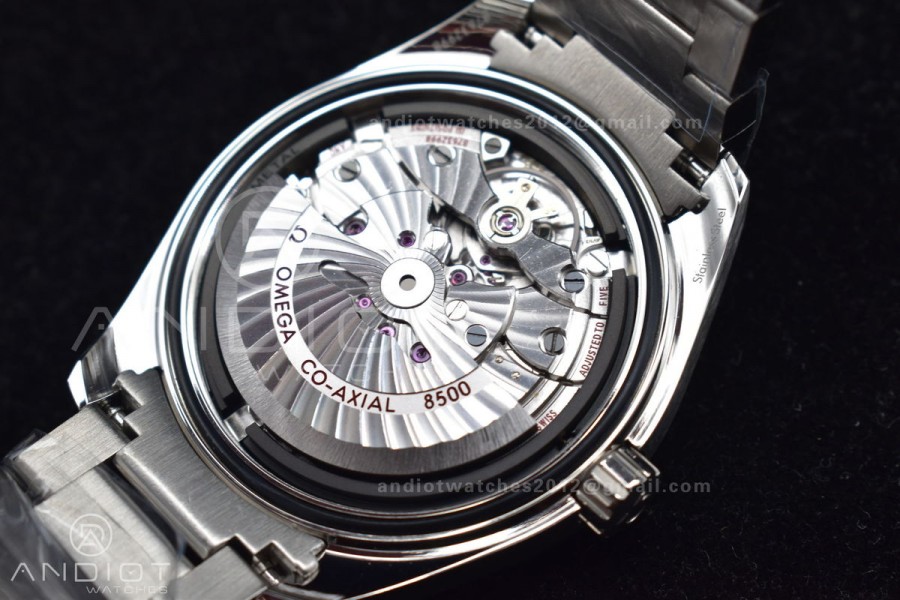 Aqua Terra 150M SS VSF 1:1 Best Edition Black Dial Bumblebee On SS Bracelet A8500