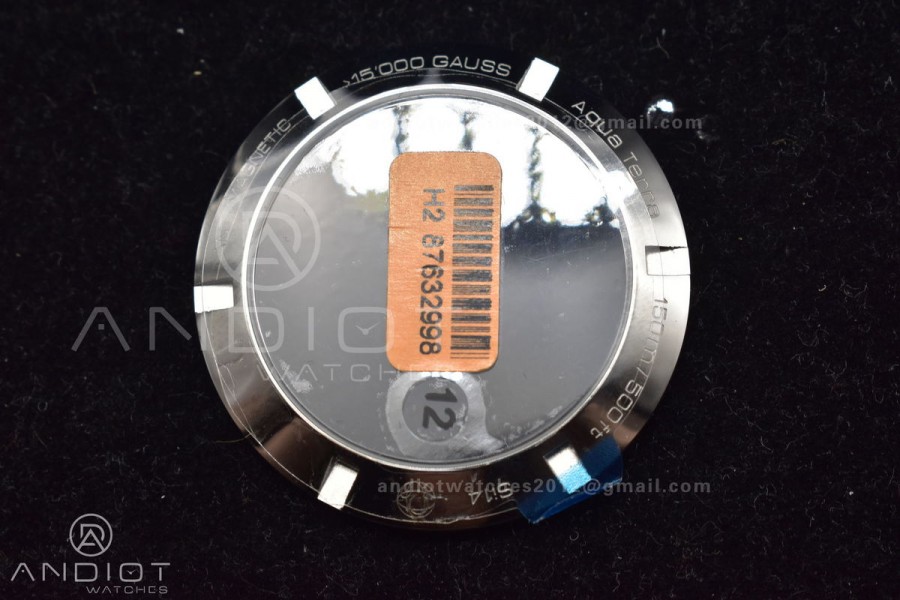 Aqua Terra 150M SS VSF 1:1 Best Edition Black Dial Bumblebee On SS Bracelet A8500