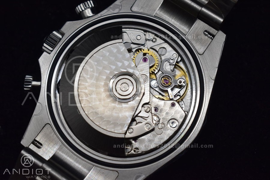 Daytona 116509 WF 1:1 Best Edition Black Diamonds Dial on SS Bracelet A7750