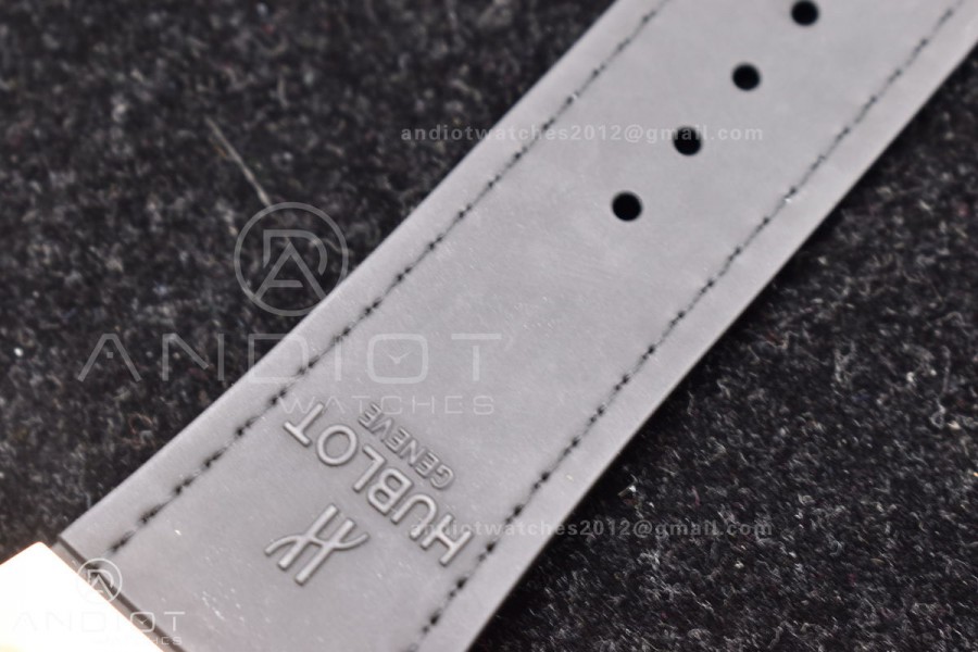 Big Bang Unico Rainbow King RG 45mm ZF 1:1 Best Edition on Rainbow Gummy Strap A1280