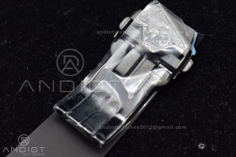 Big Bang Unico White Ceramic ZF 1:1 Best Edition Skeleton Dial on White Rubber Strap A1280