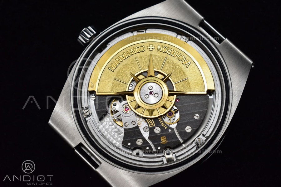 Overseas 4500V SS ZF 1:1 Best Edition Black Dial on SS Bracelet A5100
