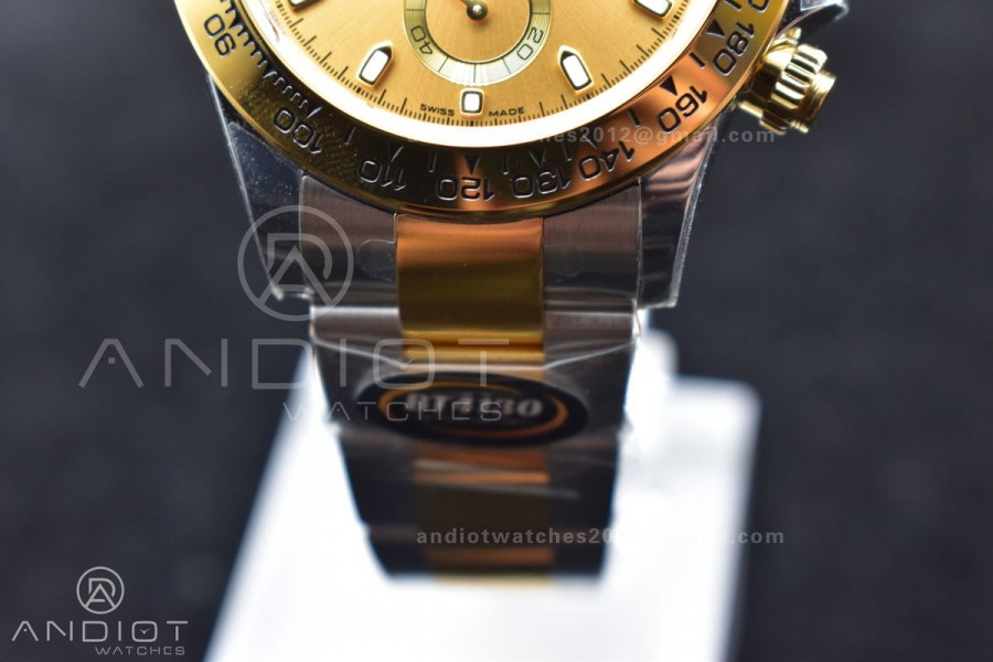 Daytona 116503 BTF 1:1 Best Edition 904L SS Case and Bracelet YG Dial SA4130