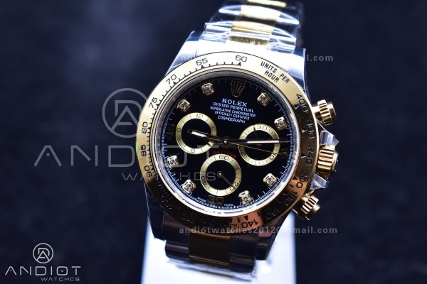 Daytona 116503 BTF 1:1 Best Edition 904L SS Case a...