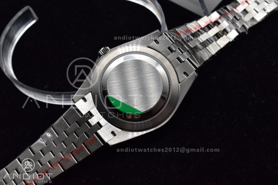 DateJust 41 126334 DIWF 1:1 Best Edition 904L Steel Green Sundust Dial on Jubilee Bracelet SA3235