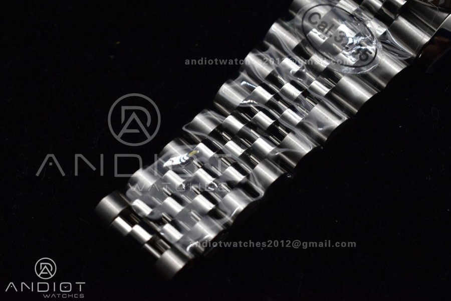 DateJust 41 126334 DIWF 1:1 Best Edition 904L Steel Green Sundust Dial on Jubilee Bracelet SA3235