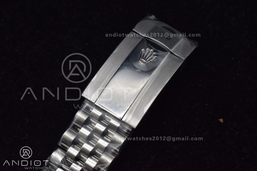 DateJust 41 126334 DIWF 1:1 Best Edition 904L Steel Green Sundust Dial on Jubilee Bracelet SA3235