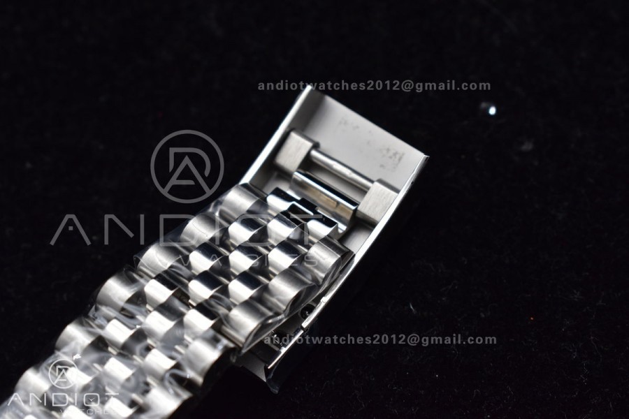 DateJust 41 126334 DIWF 1:1 Best Edition 904L Steel Green Sundust Dial on Jubilee Bracelet SA3235