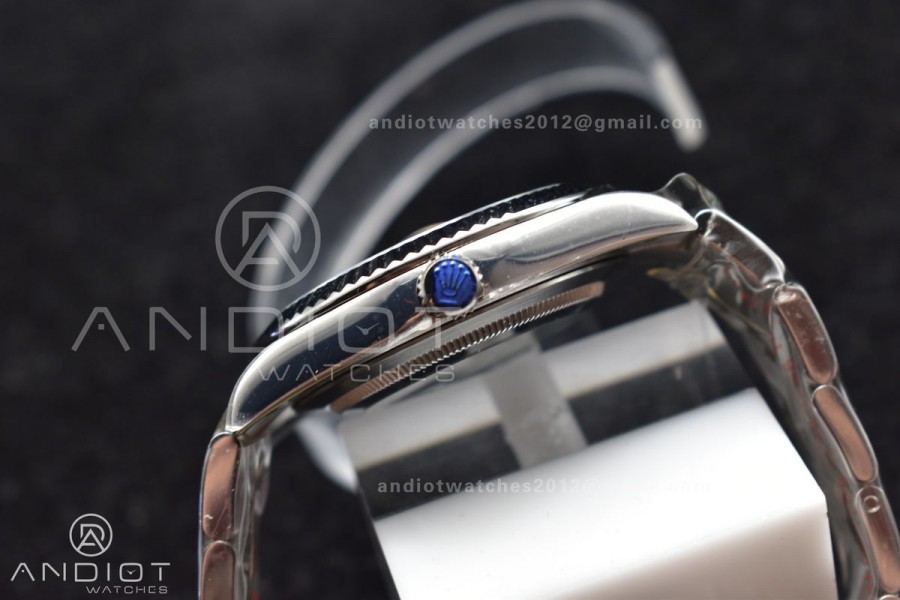 DateJust 41 126334 DIWF 1:1 Best Edition 904L Steel Green Sundust Dial on Oyster Bracelet SA3235