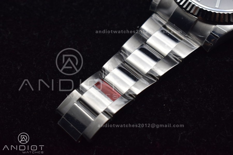 DateJust 41 126334 904L SS VSF 1:1 Best Edition Grey Dial on Oyster Bracelet VS3235