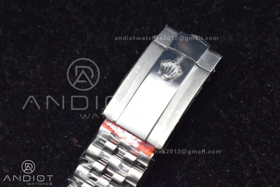 Datejust 41 SS 904L Steel WF 1:1 Best Edition White Stick Dial on SS Jubilee Bracelet A3235