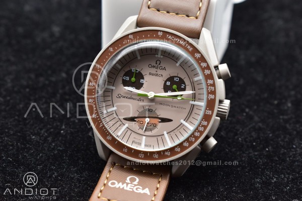 Swatch X Omega Bioceramic Moonwatch Mission To Sat...