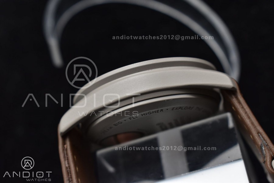 Swatch X Omega Bioceramic Moonwatch Mission To Saturn On Nylon Strap Quartz