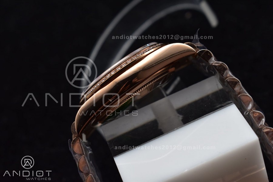 DayDate 36 RG BPF Best Version On President Bracelet A2836 V2