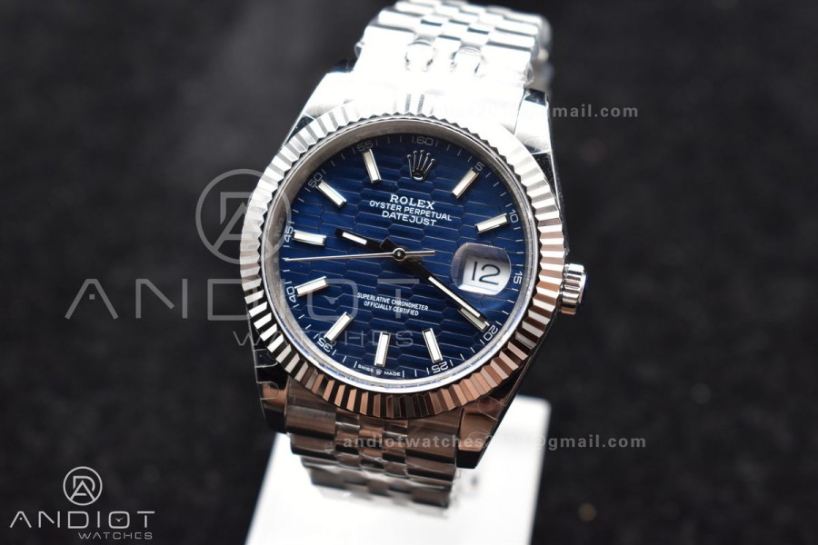 DateJust 41 SS BPF 316L Steel Stick Markers on Jubilee Bracelet A2813 V2