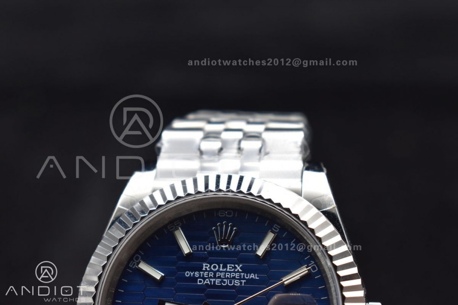 DateJust 41 SS BPF 316L Steel Stick Markers on Jubilee Bracelet A2813 V2