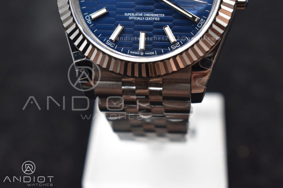 DateJust 41 SS BPF 316L Steel Stick Markers on Jubilee Bracelet A2813 V2