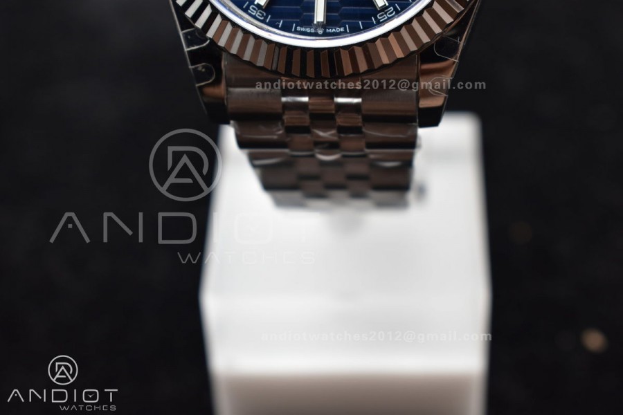 DateJust 41 SS BPF 316L Steel Stick Markers on Jubilee Bracelet A2813 V2