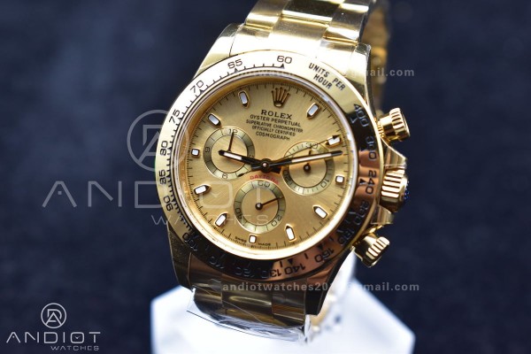 Daytona 116508 BTF 1:1 Best Edition YG Dial on YG ...
