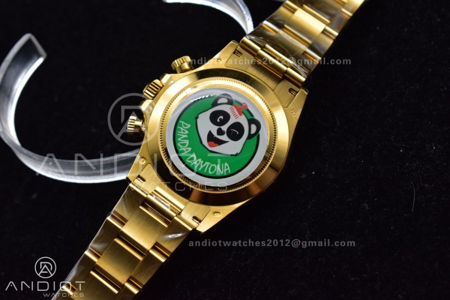 Daytona 116508 BTF 1:1 Best Edition YG/Black Dial on YG Bracelet SA4130