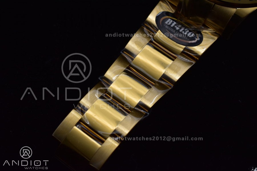 Daytona 116508 BTF 1:1 Best Edition YG/Black Dial on YG Bracelet SA4130