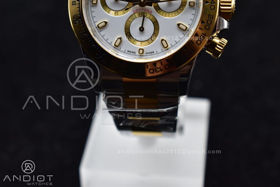 Daytona 116503 BTF 1:1 Best Edition 904L SS Case and Bracelet White Dial SA4130