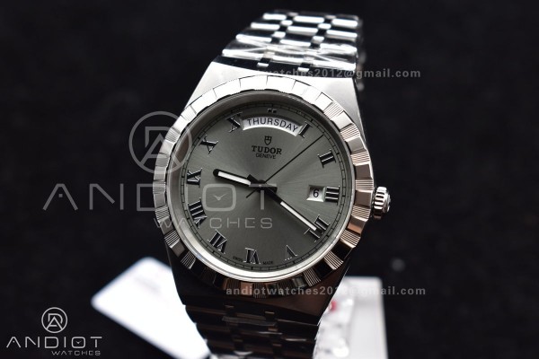 Tudor Royal V7F 1:1 Best Edition Grey Dial on SS S...