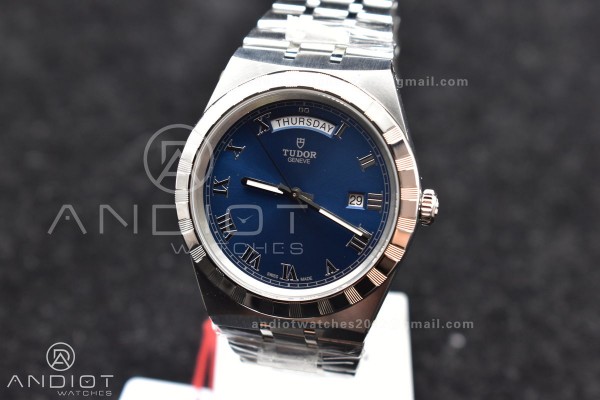Tudor Royal V7F 1:1 Best Edition Blue Dial on SS S...