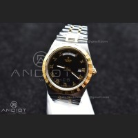 Tudor Royal V7F 1:1 Best Edition Black Dial On YG/SS Strap A2836